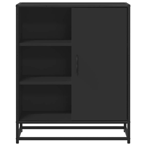 Schwarzes Sideboard 62x35x76 cm