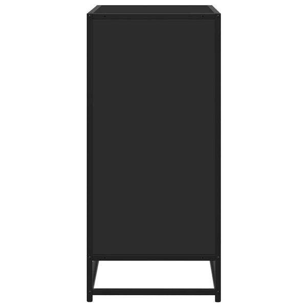 Schwarzes Sideboard 62x35x76 cm