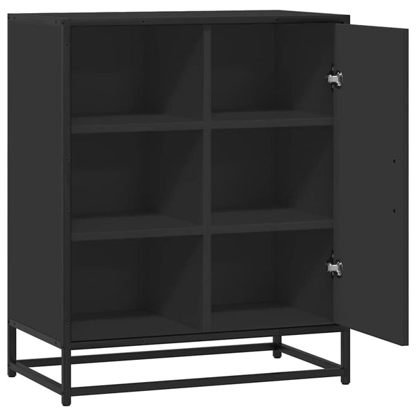 Schwarzes Sideboard 62x35x76 cm