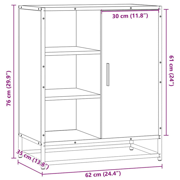 Sideboard Sonoma Eiche 62 cm