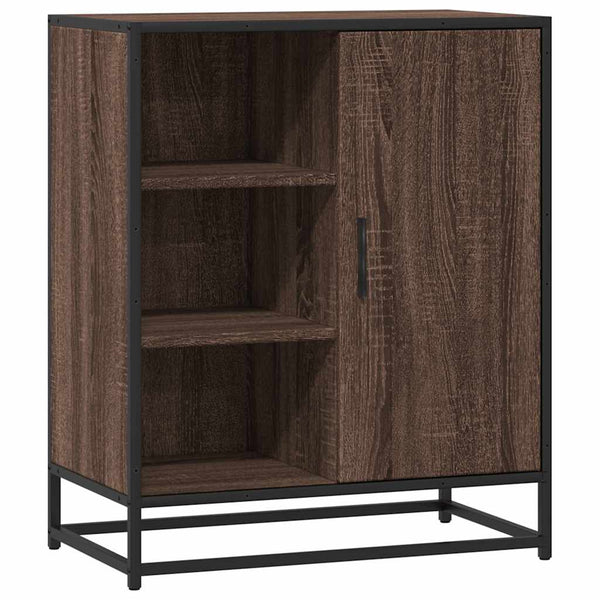 Sideboard Braun Eichenoptik 62x35x76 cm