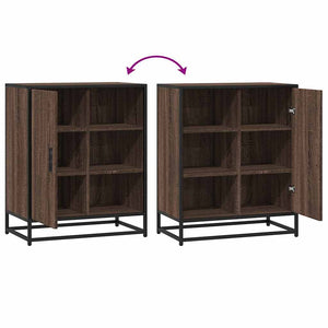 Sideboard Braun Eichenoptik 62x35x76 cm