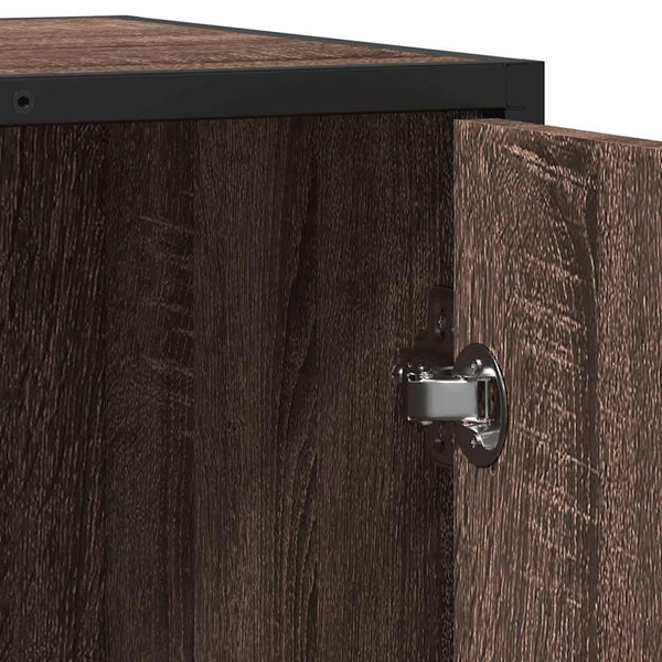 Sideboard Braun Eichenoptik 62x35x76 cm