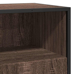 Sideboard Braun Eichenoptik 68 cm