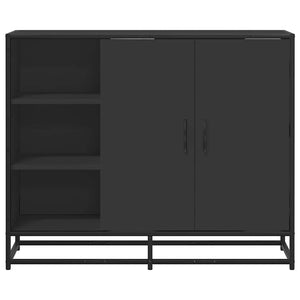 Schwarzes Sideboard 92 cm