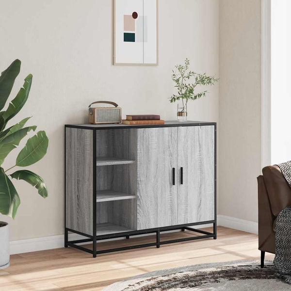 Sideboard Grau Sonoma 92 cm