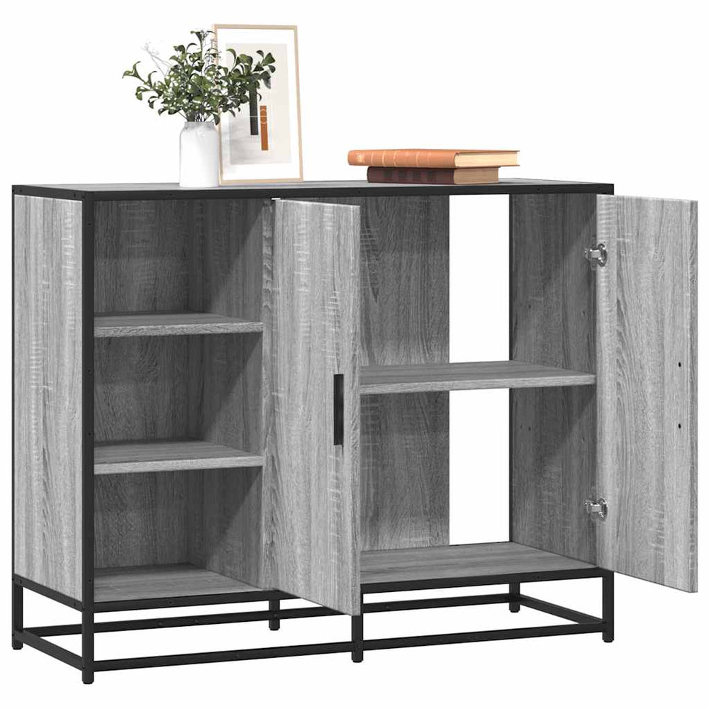 Sideboard Grau Sonoma 92 cm