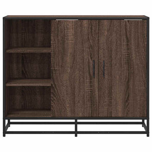 Sideboard Braun Eichenoptik 92 cm