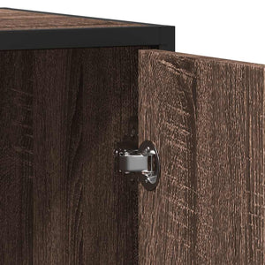 Sideboard Braun Eichenoptik 92 cm