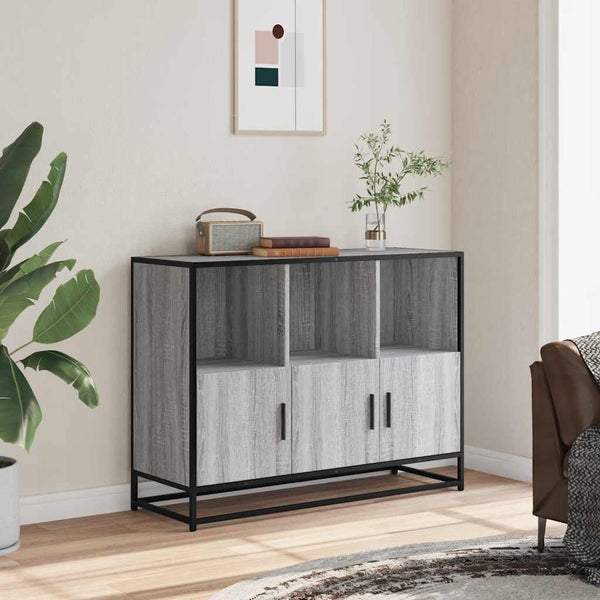 Sideboard Grau Sonoma 100 cm