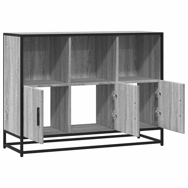 Sideboard Grau Sonoma 100 cm