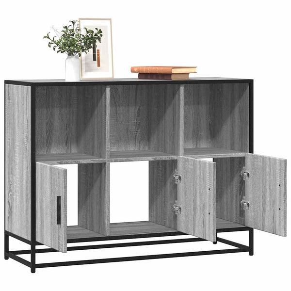 Sideboard Grau Sonoma 100 cm