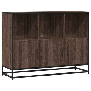 Sideboard Braun Eichenoptik 100 cm