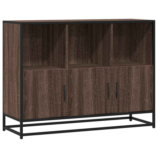 Sideboard Braun Eichenoptik 100 cm