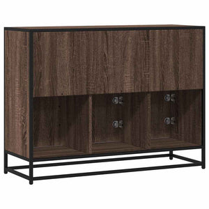 Sideboard Braun Eichenoptik 100 cm