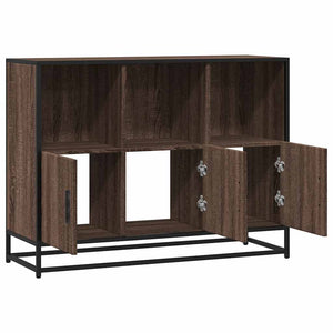 Sideboard Braun Eichenoptik 100 cm