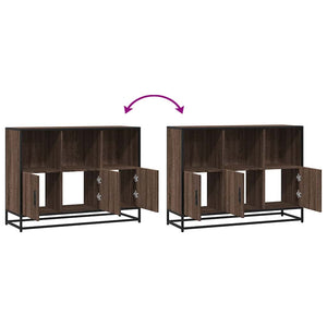 Sideboard Braun Eichenoptik 100 cm