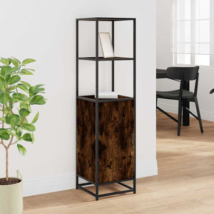 Highboard Räuchereiche 35,5x35x139 cm