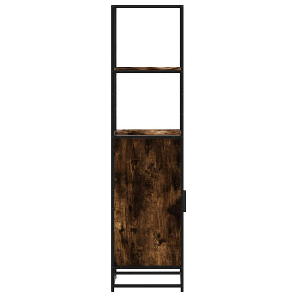 Highboard Räuchereiche 35,5x35x139 cm