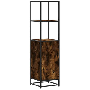 Highboard Räuchereiche 35,5x35x139 cm