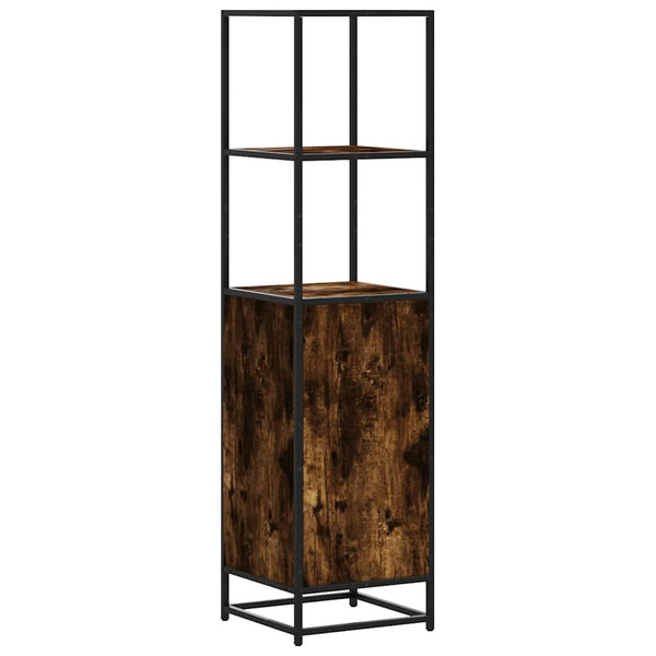 Highboard Räuchereiche 35,5x35x139 cm