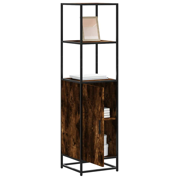 Highboard Räuchereiche 35,5x35x139 cm