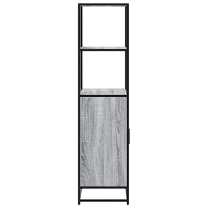 Highboard Grau Sonoma 68x35x139 cm