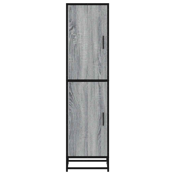 Highboard Grau Sonoma 35,5x35x139 cm