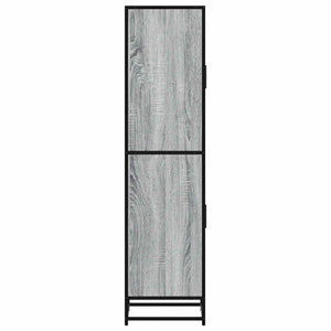 Highboard Grau Sonoma 35,5x35x139 cm