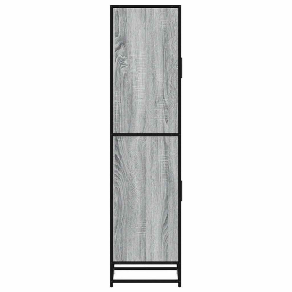 Highboard Grau Sonoma 35,5x35x139 cm