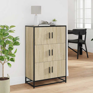 Highboard Sonoma Eiche 68x35x106,5 cm