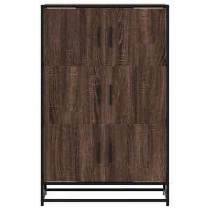 Highboard Braun Eichenoptik 68x35x106,5cm
