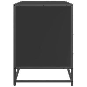 Schwarzer Schubladenschrank 70x41x56 cm