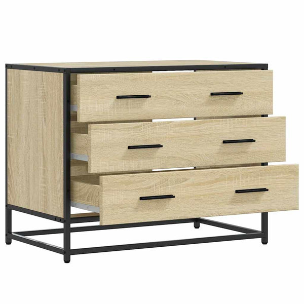 Schubladenschrank Sonoma-Eiche 70 cm