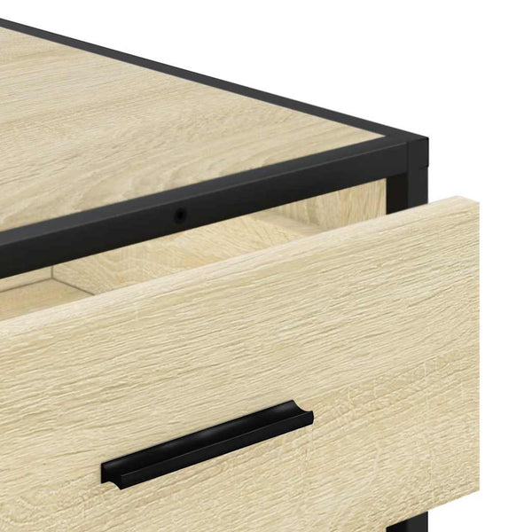 Schubladenschrank Sonoma-Eiche 70 cm