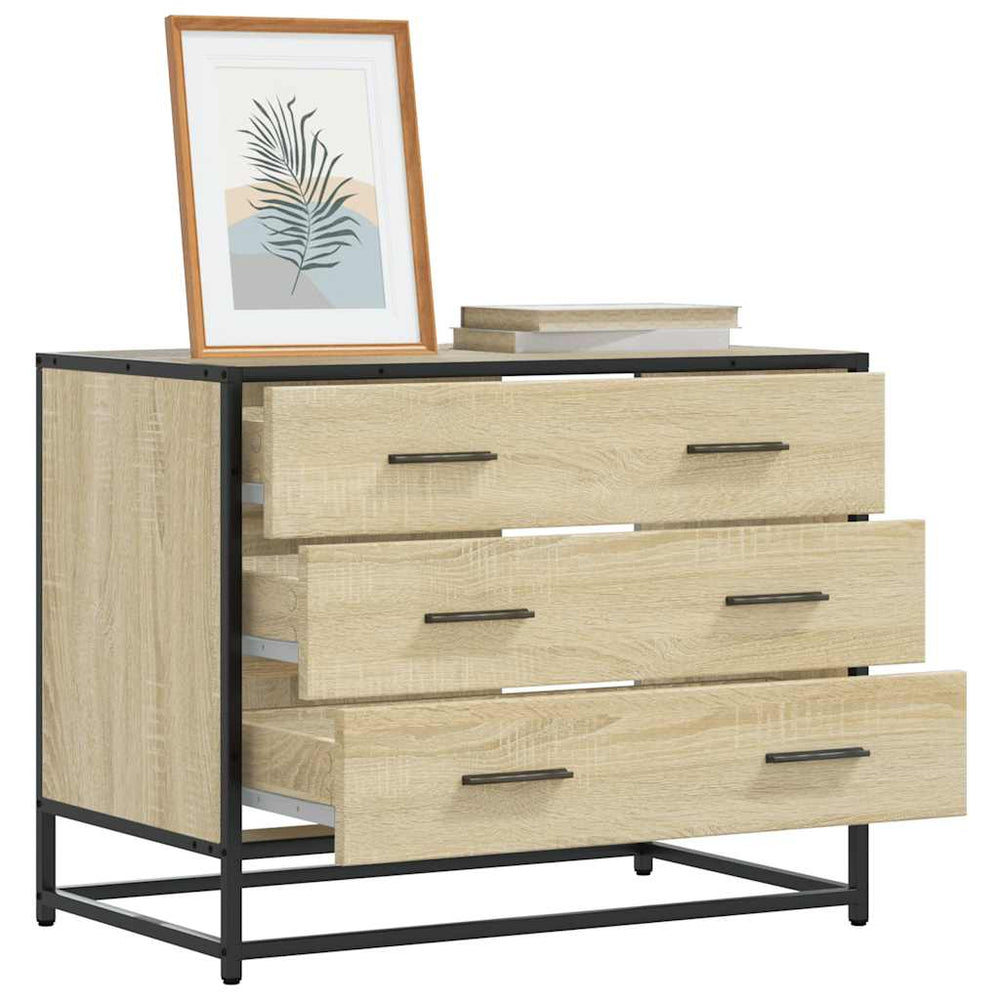 Schubladenschrank Sonoma-Eiche 70 cm