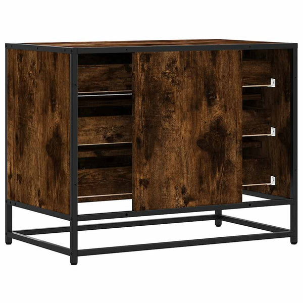Schubladenschrank Räuchereiche 70 cm