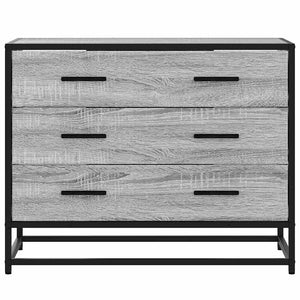 Schubladenschrank Grau Sonoma 70x41x56 cm