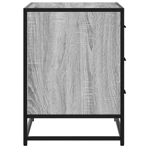 Schubladenschrank Grau Sonoma 70x41x56 cm