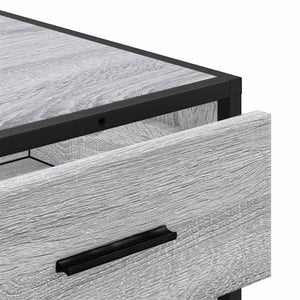 Schubladenschrank Grau Sonoma 70x41x56 cm