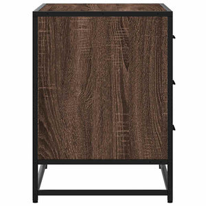 Schubladenschrank Braun Eichen-Optik 70 cm