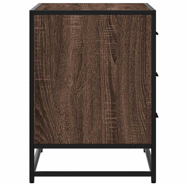 Schubladenschrank Braun Eichen-Optik 70 cm