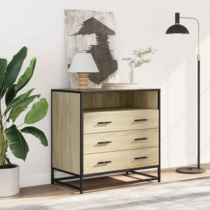 Schubladenschrank Sonoma-Eiche 70 cm