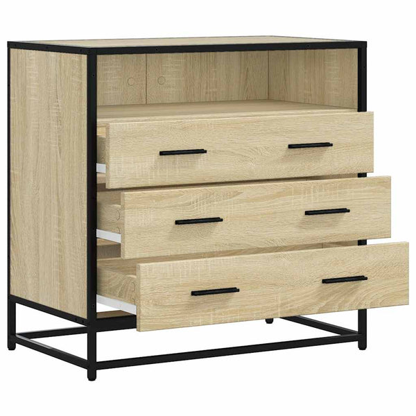 Schubladenschrank Sonoma-Eiche 70 cm
