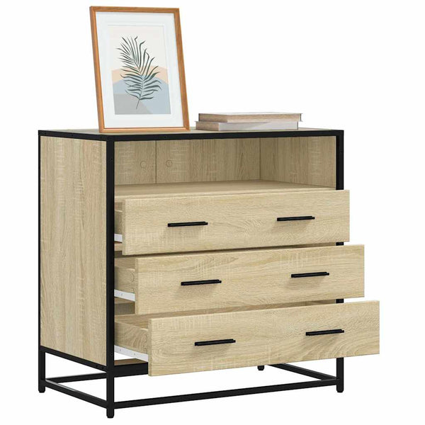 Schubladenschrank Sonoma-Eiche 70 cm