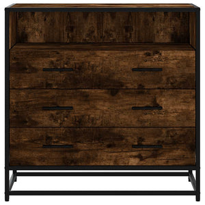 Schubladenschrank Räuchereiche 70 cm