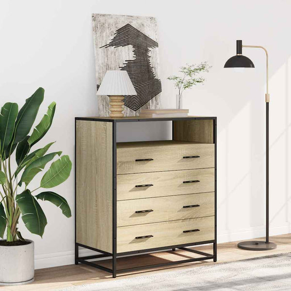 Schubladenschrank Sonoma-Eiche 70 cm