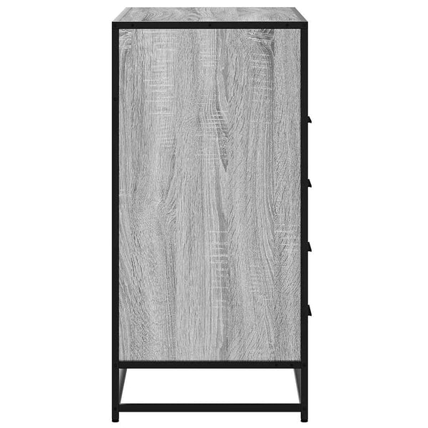 Schubladenschrank Grau Sonoma 70 cm