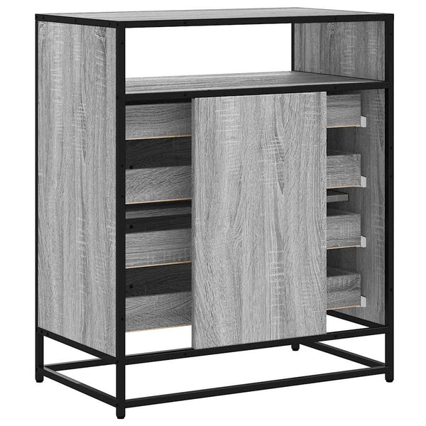 Schubladenschrank Grau Sonoma 70 cm
