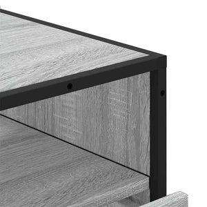 Schubladenschrank Grau Sonoma 70 cm